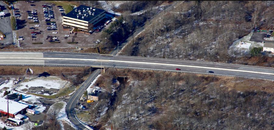 The U.S. 422 Section M1B project involves the total reconstruction of 1.64 miles of U.S. 422 from the Sanatoga Interchange to the Norfolk Southern railroad tracks just west of Porter Road in Lower Pottsgrove Township, Montgomery County. (PennDOT photo)