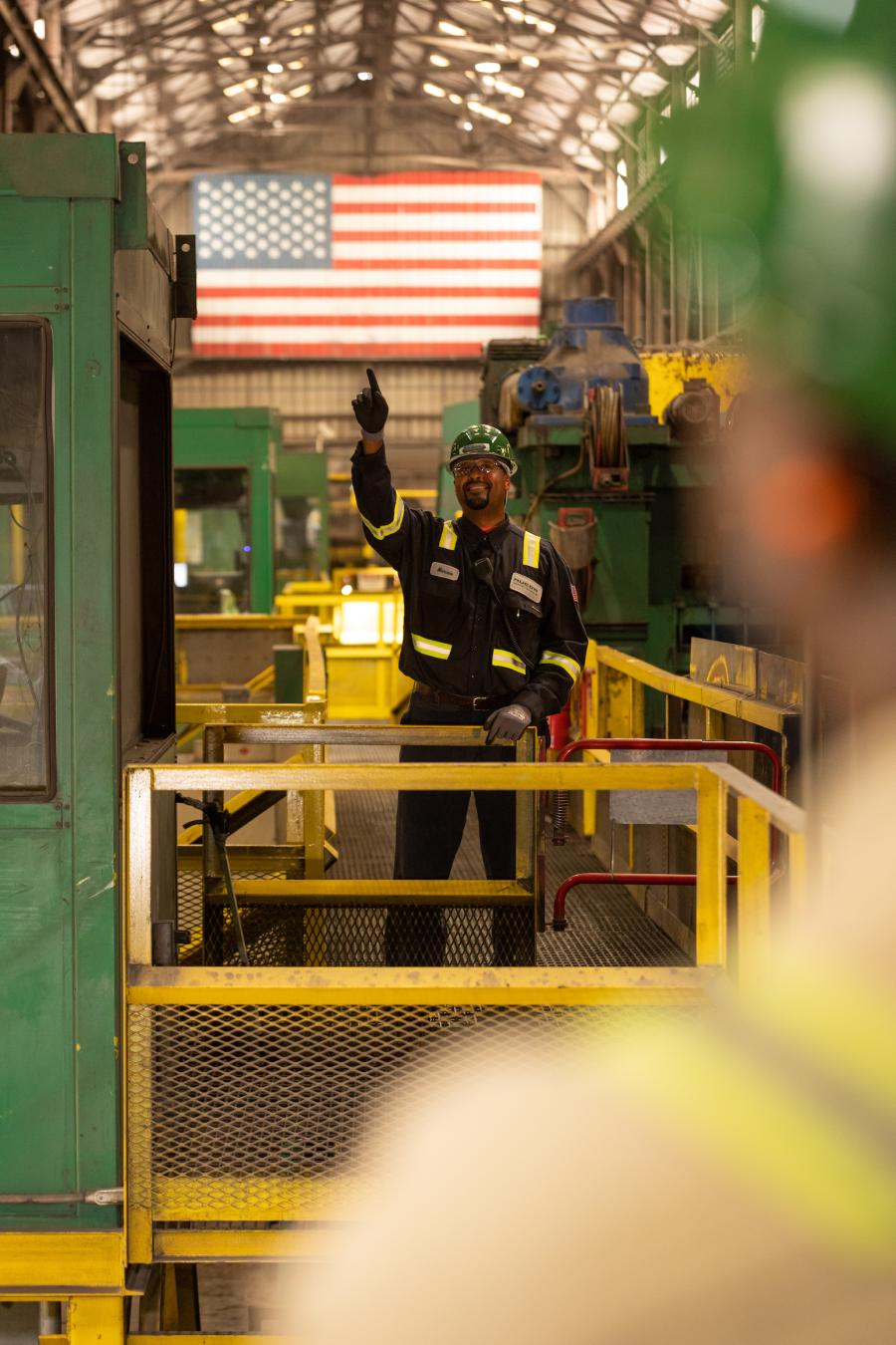 The Nucor project will enable the plant to produce thinner, stronger, higher-quality steel plate as well as a new product line that is not currently manufactured domestically. (Nucor Steel Tuscaloosa photo)