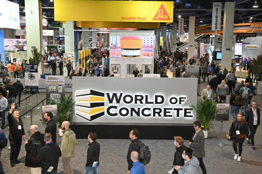 World of Concrete will be held at the Las Vegas Convention Center on Jan. 23-25, with education on Jan. 22-25, 2024. (Informa photo)