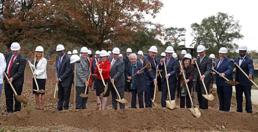 University of South Alabama leadership and supporters broke ground on a new Frederick P. Whiddon College of Medicine building. Construction is scheduled to be completed in 2026.