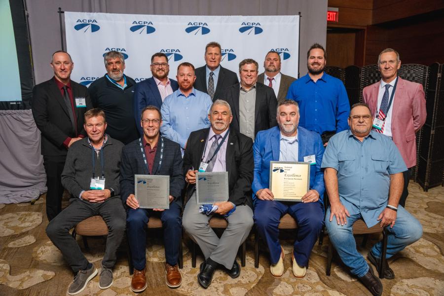 Award winners were recognized during the annual Excellence in Concrete Pavements Awards Program held on Dec. 14, 2023, during ACPA’s 60th annual meeting in Marco Island, Fla.