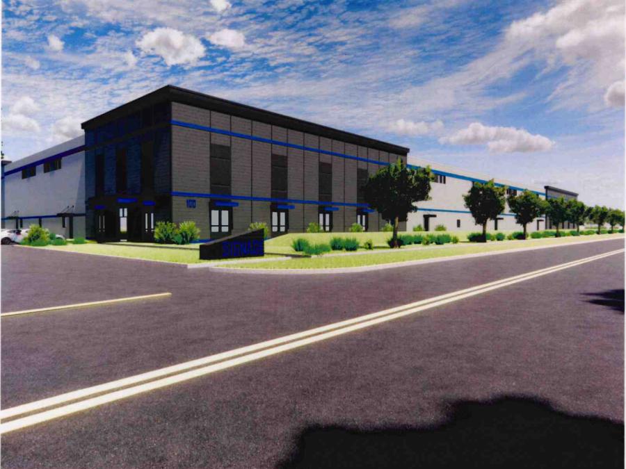 Warehouse One of Several Projects at Pease International Tradeport