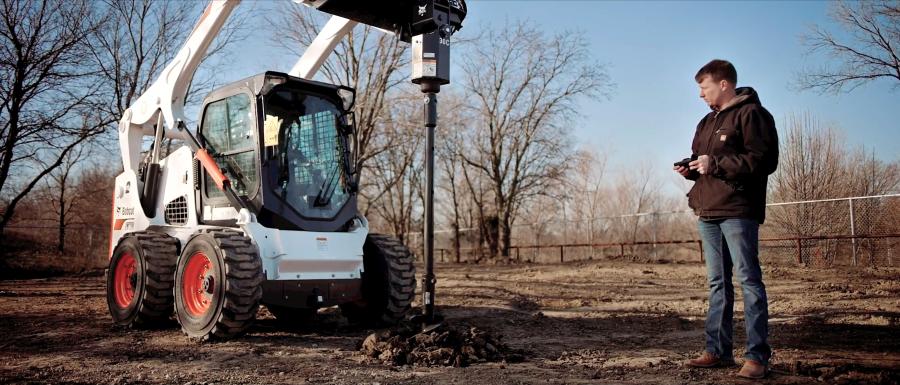 With functionality like Bobcat MaxControl, operators can remotely operate a compatible loader using an app on an iOS smartphone or tablet. This remote operating system is especially helpful when you’re shorthanded on the job site, allowing for quick, two-person jobs to be handled by one person.