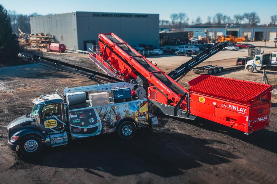 As the authorized Finlay distributor, Columbus Equipment will market and support the full range of tracked Finlay products, including crushers, screeners and conveyors.
