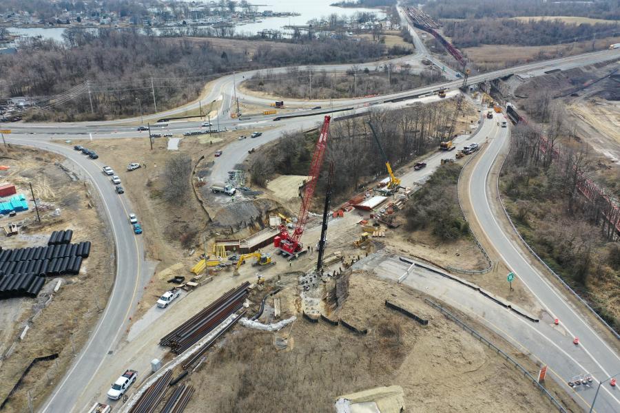 Crews used drone footage to report progress and enhance project documentation.