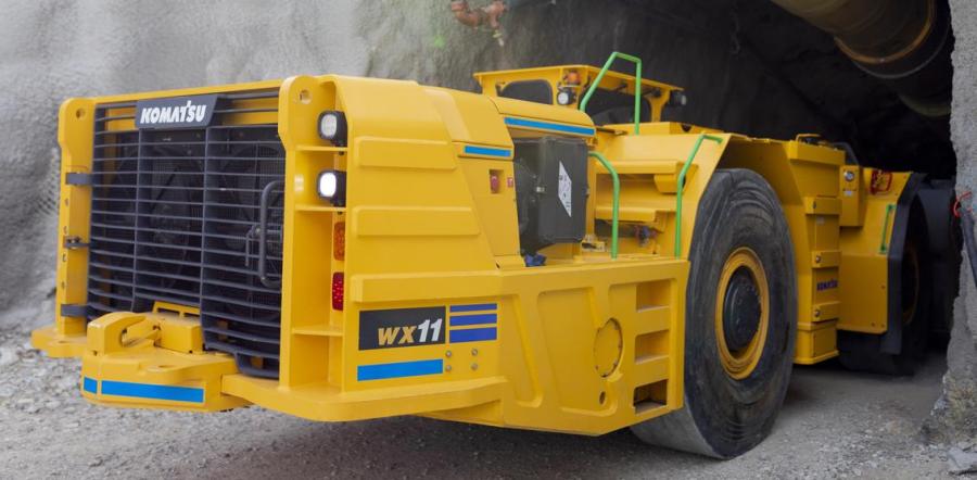 The WX11 is a new model within the Komatsu hard rock family of products.