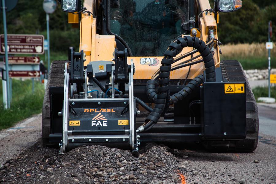 Among the machines on display at the World of Asphalt show will be the RPL/EX road planer for excavators, the RPL/SSL road planer for skid steers, and the RWM/SSL disc road planer for skid steers.