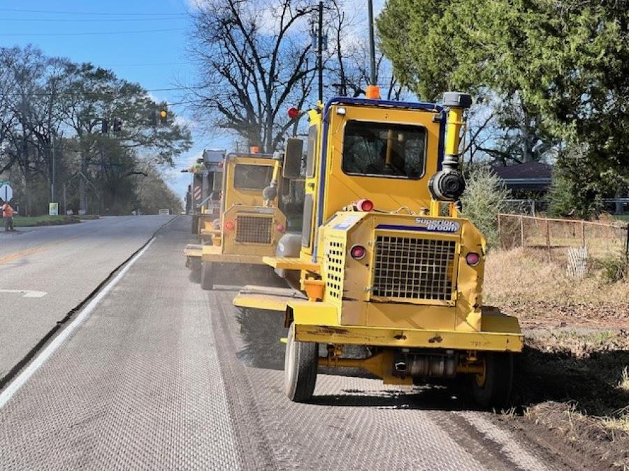 Resurfacing work being done in Mobile area
