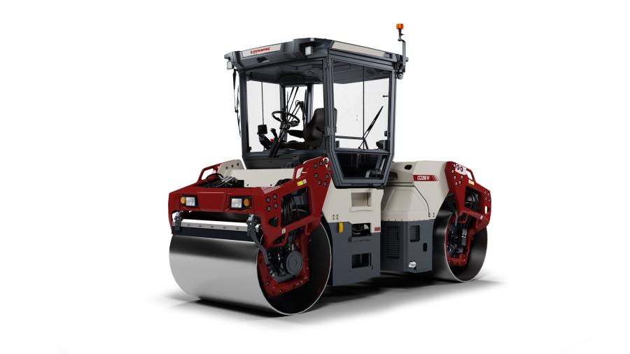 The CC2200 VI belongs to a series of new rollers from 8 to 10 ton with drum width 59 to 66 in.