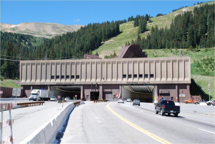 The Eisenhower-Johnson Memorial Tunnel.